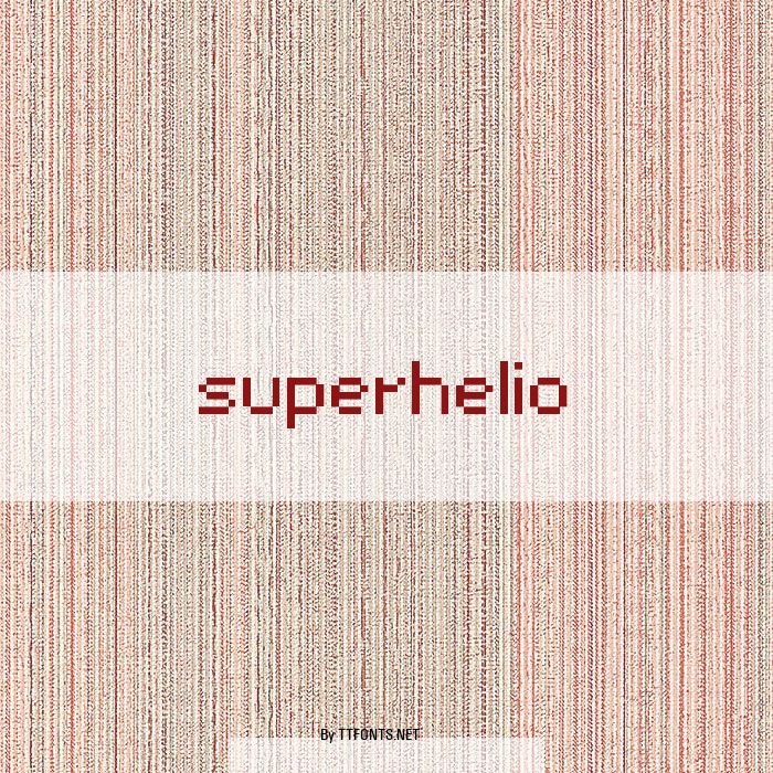 superhelio example