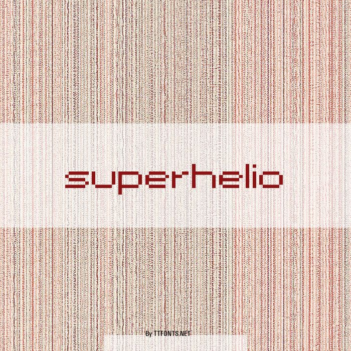 superhelio example