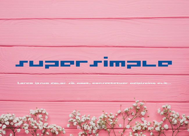 supersimple example