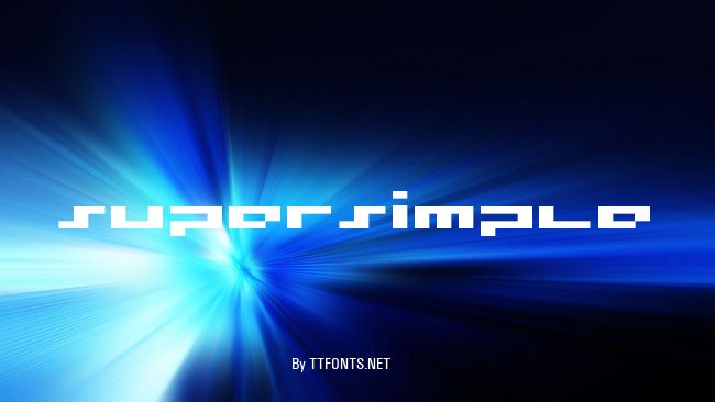 supersimple example