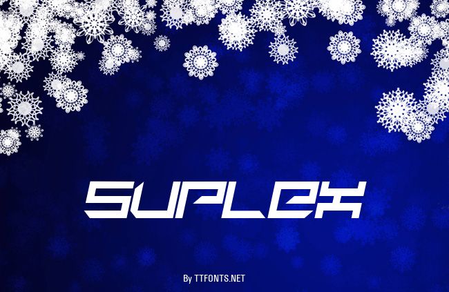 suplex example