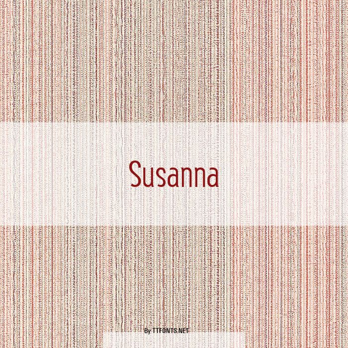 Susanna example