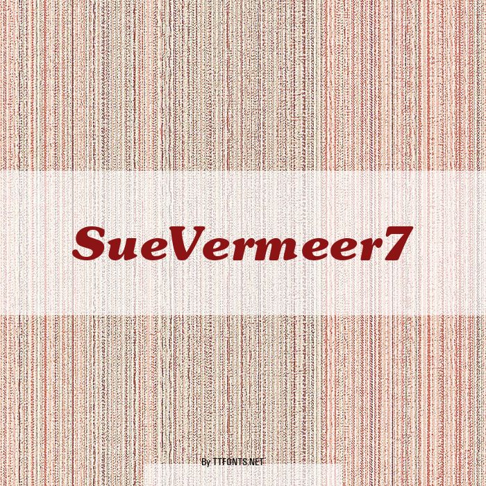SueVermeer7 example