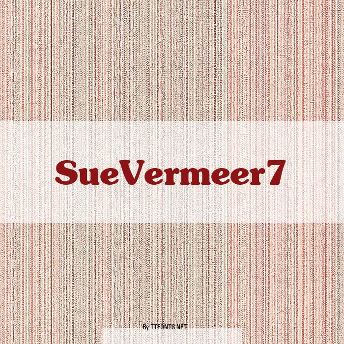 SueVermeer7 example