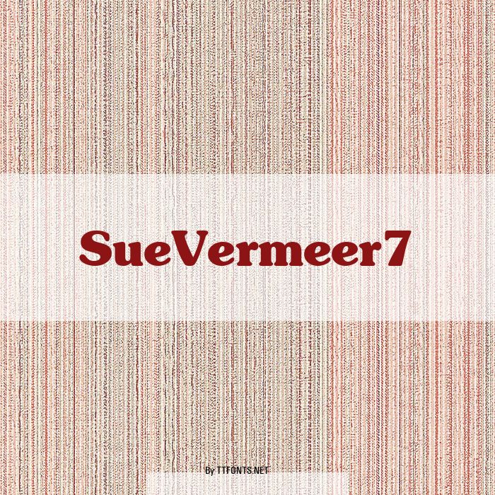 SueVermeer7 example