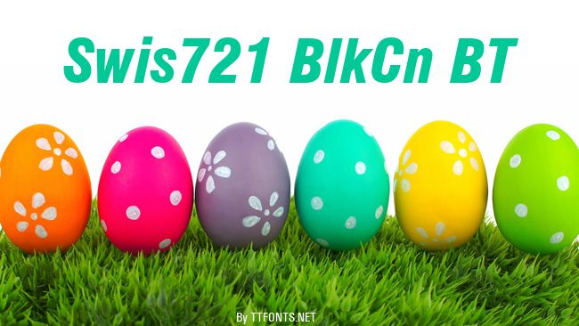 Swis721 BlkCn BT example