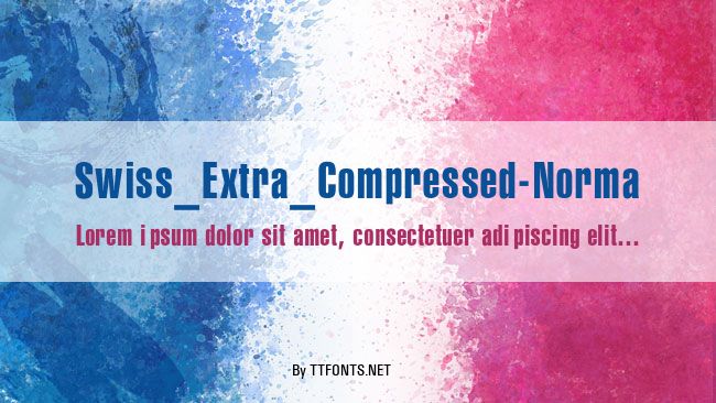 Swiss_Extra_Compressed-Norma example