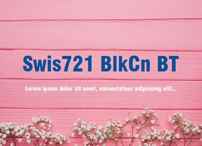 Swis721 BlkCn BT example