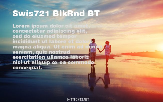 Swis721 BlkRnd BT example