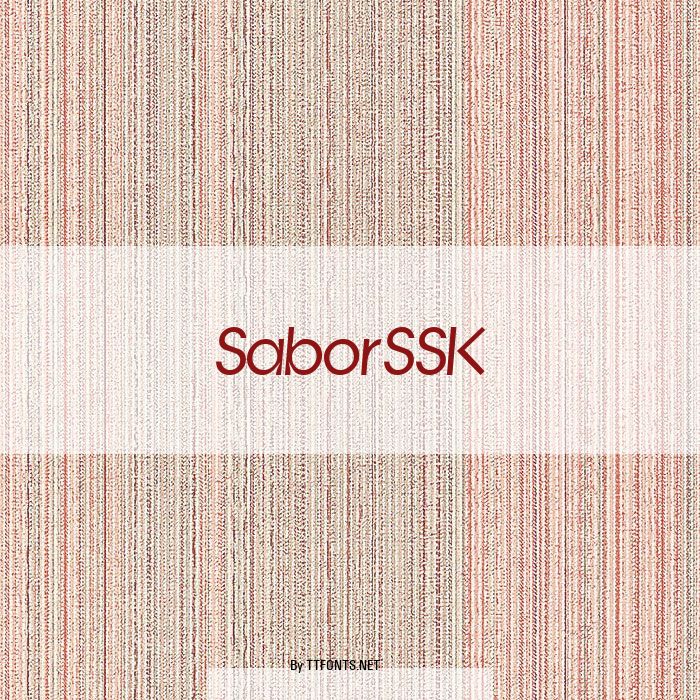 SaborSSK example