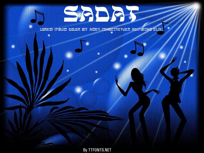 Sadat example