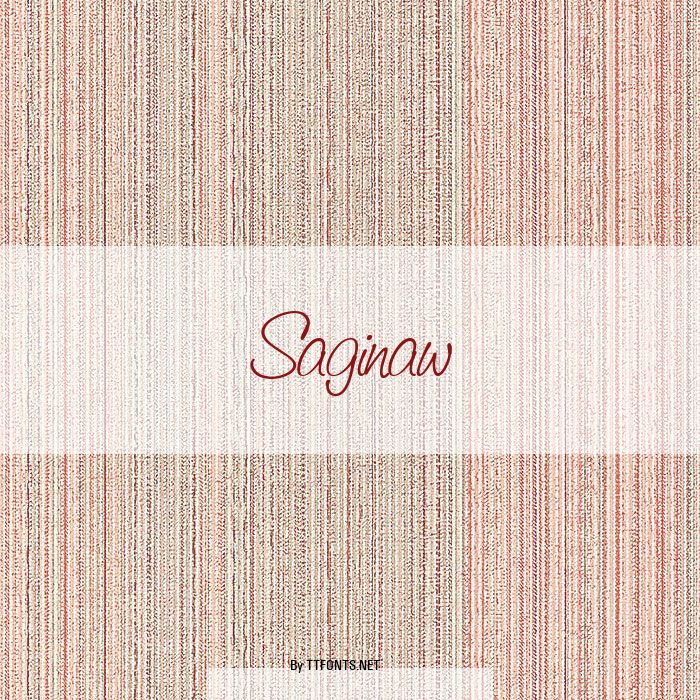 Saginaw example