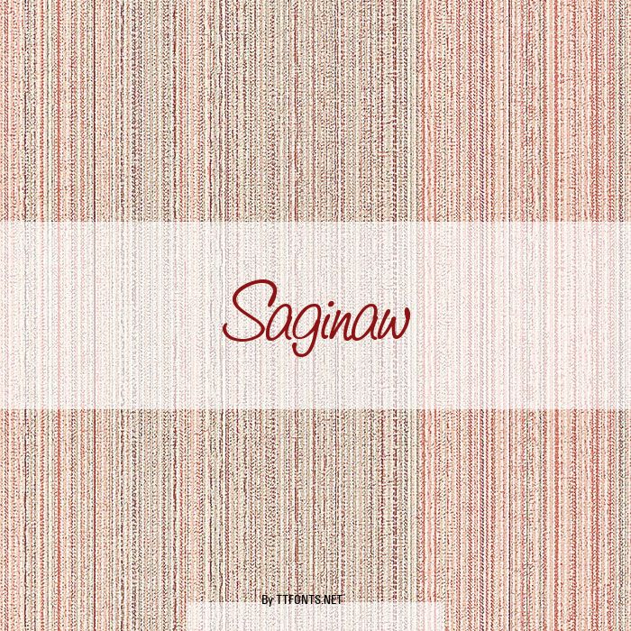 Saginaw example