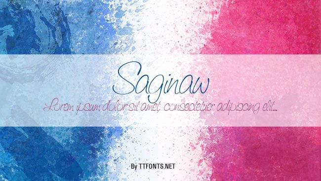 Saginaw example