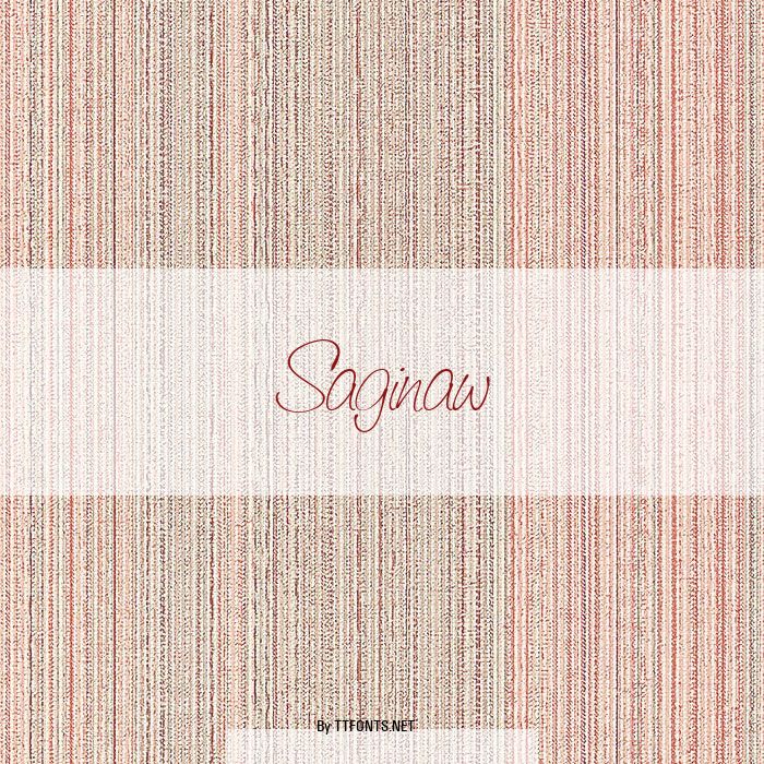 Saginaw example