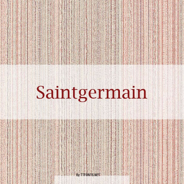 Saintgermain example