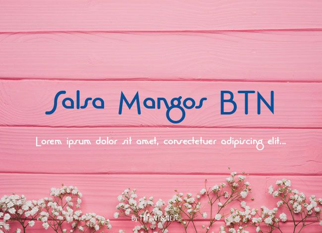 Salsa Mangos BTN example