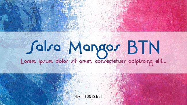 Salsa Mangos BTN example