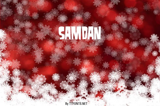 Samdan example