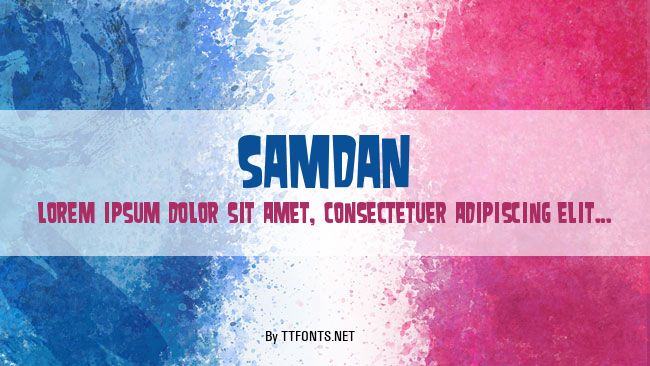 Samdan example