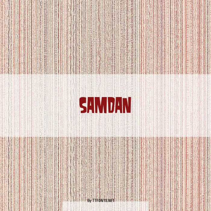 Samdan example