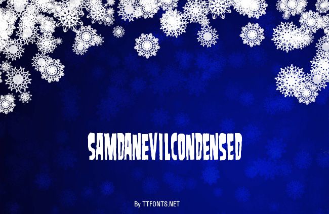 SamdanEvilCondensed example