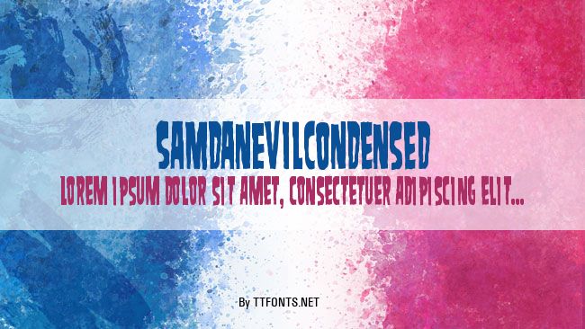 SamdanEvilCondensed example