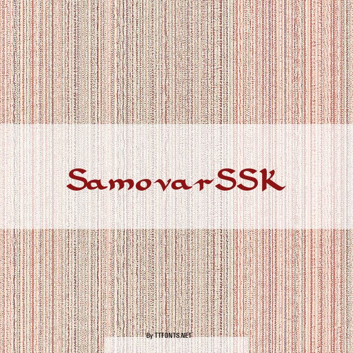 SamovarSSK example