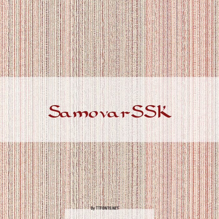 SamovarSSK example