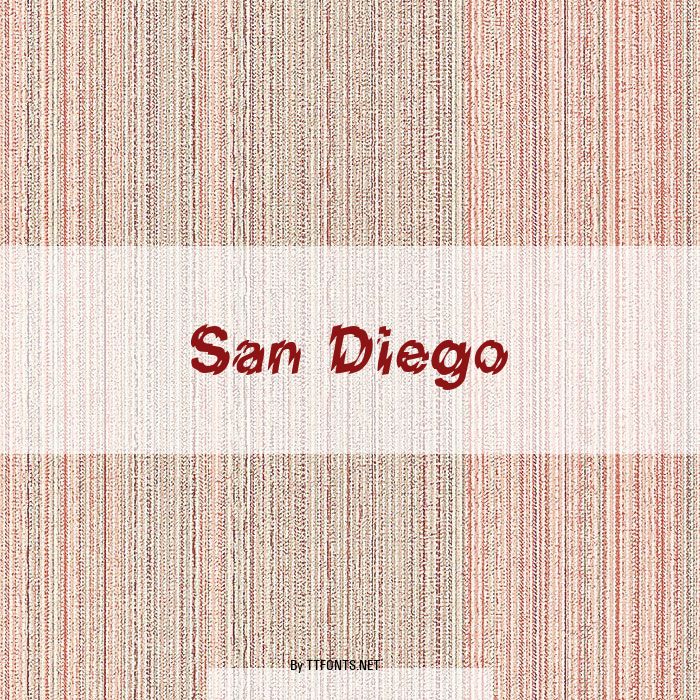 San Diego example