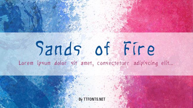 Sands of Fire example