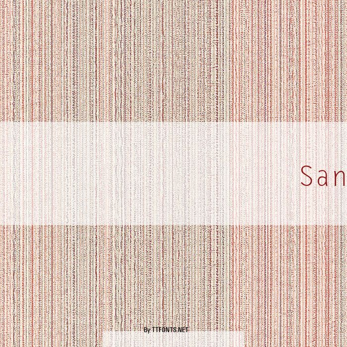 Sandy II Thin example
