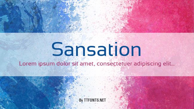 Sansation example
