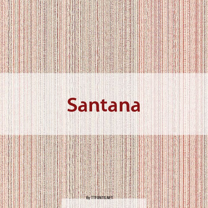 Santana example