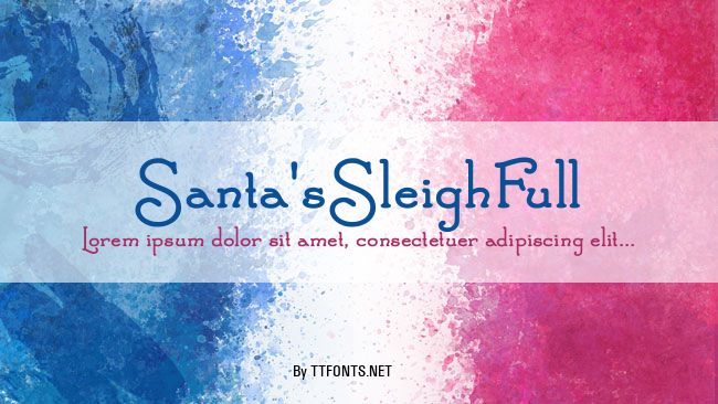 Santa'sSleighFull example