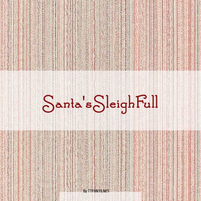 Santa'sSleighFull example