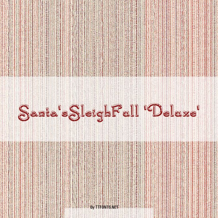 Santa'sSleighFull 'Deluxe' example
