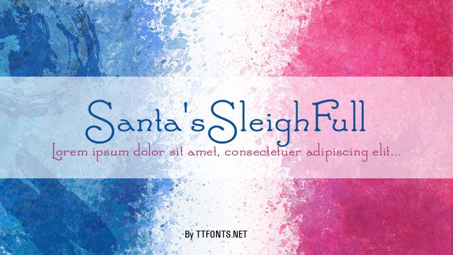 Santa'sSleighFull example