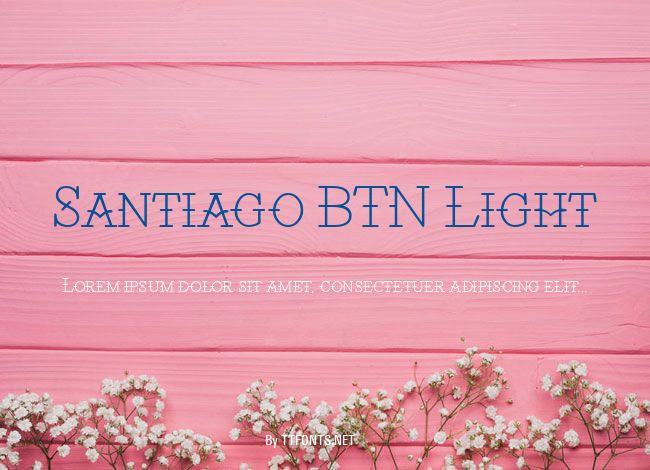 Santiago BTN Light example