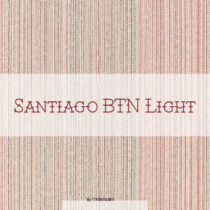 Santiago BTN Light example