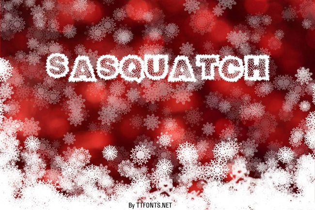 Sasquatch example