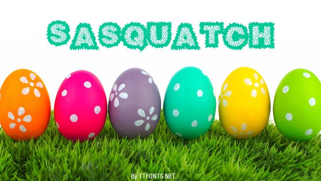 Sasquatch example