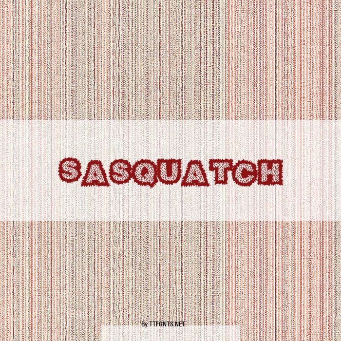 Sasquatch example