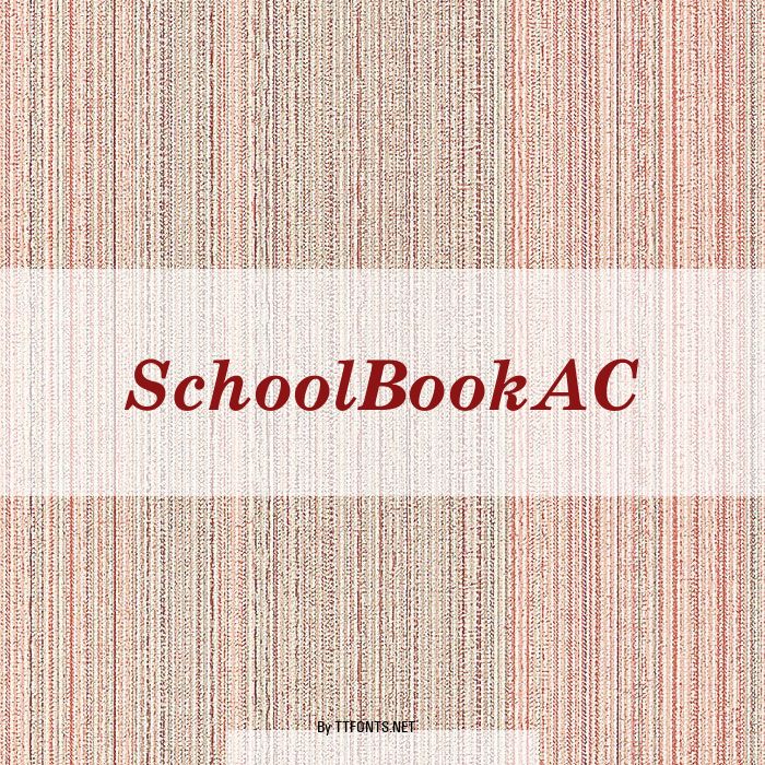 SchoolBookAC example