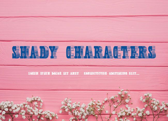 Shady Characters example