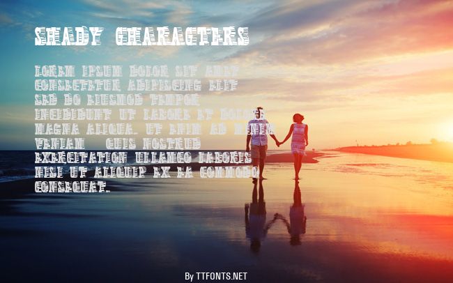 Shady Characters example