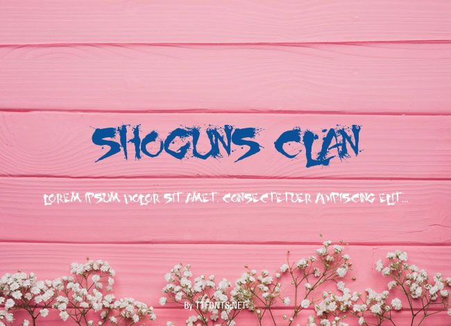 Shoguns Clan example