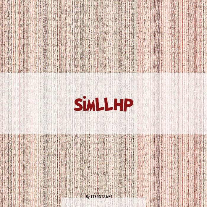 SimLLHP example
