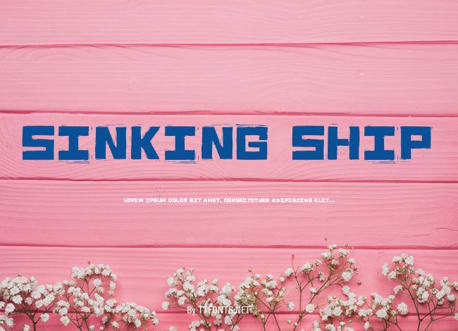 Sinking Ship example