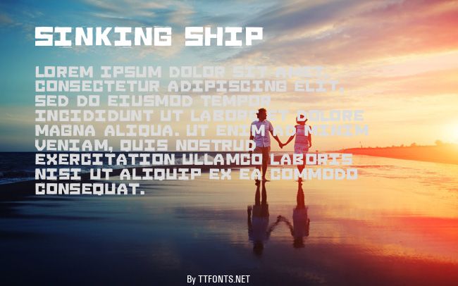Sinking Ship example